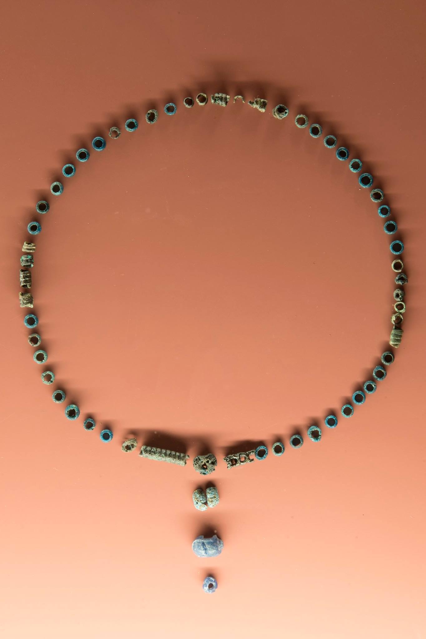 Glazen kralenketting van de Prinses van Leesten